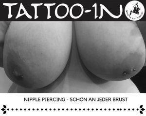 Nipplepiercing beidseitig