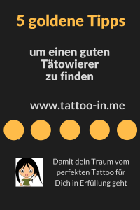 Mein erstes Tattoo 5 tipps um den richtigen Tätowierer zu finden